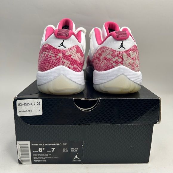 Nike Air Jordan 11 Retro Low WMNS “Pink Snakeskin” 2023 - Picture 4 of 7
